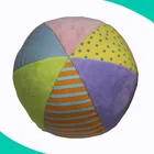 OEM high quality baby rattle toy soft plush big ball rattle toy