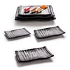 /product-detail/japanese-style-melamine-dinnerware-plastic-matte-black-plates-60745759062.html