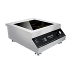 5000W stainless steel commercial induction cooker for restaurant