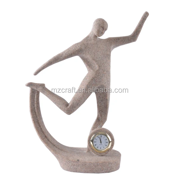 table clock souvenirs clock gifts clock resin crafts 12186