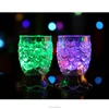 Led Pineapple Cup Plastic Led Drinking Glasses Glitter Acrylic Tumbler Glow Wine Glssses for Party Colour Changing Drinking