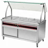 Electric 4/6/8 Pans Cabinet Type Food Warmer Bain Marie for Buffet Line