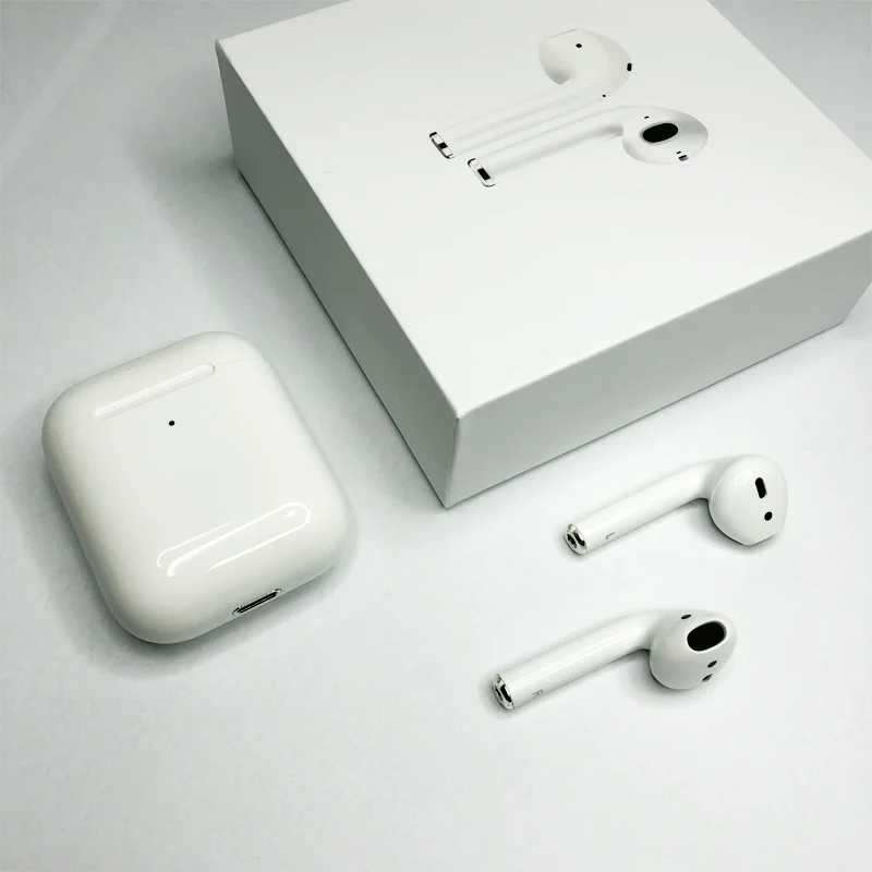 i200 TWS Wireless Earphone With Smart Optical Sensor Qi Wireless Charging Real Battery Display Earbuds for iPhone 1:1 Air 2 - ANKUX.COM