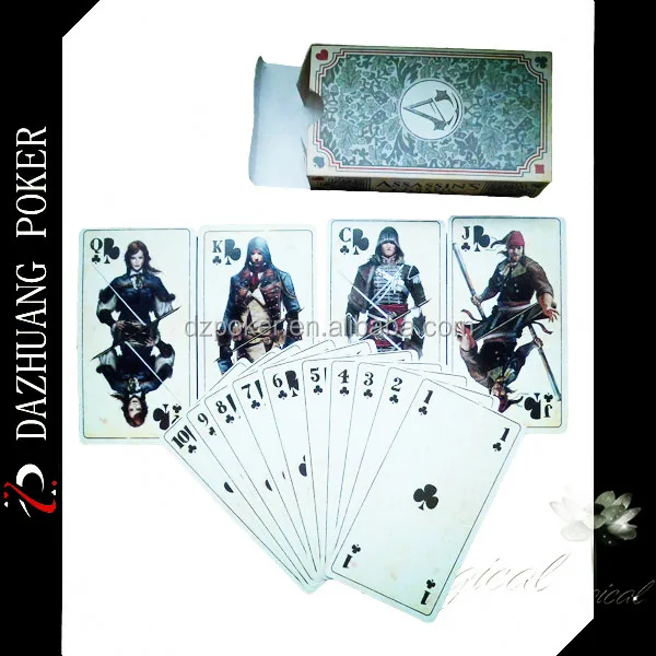 Assassin's creed poker cards