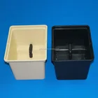 Black/Beige Color Hydroponic Plastic Buckets with Lids