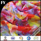 Wholesale custom design high quality digital leopard print silk chiffon fabric