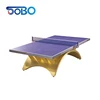 China gold table tennis/antique table tennis/ping pong table