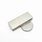 40x20x5mm Rectangle block Neodymium magnet grade N52 for sale