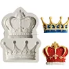 Crowns from Princess Queen 3D Silicone Mold Fondant Cake Cupcake Decorating Tools Clay Resin Candy