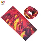 Custom Made Printing Microfiber Seamless Outdoor Sport Neck Tube Scarf Multi Purpose Bandana