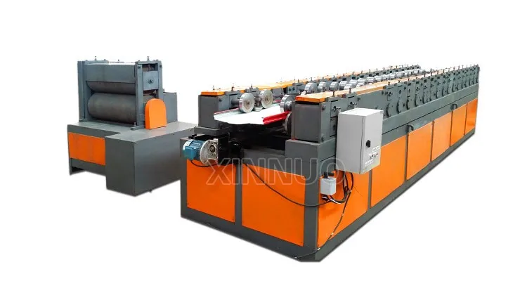 Botou euro market metal garage door frame panel roll former doorframe making roll forming machine
