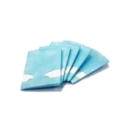 Cosmetic Face Mask Non Woven Cotton Fabric Folded Sanitized Skin Care Mask