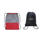 Original factory cheap polyester custom promotional drawstring sack pack drawstring bag canvas