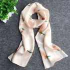 100% Silk Women Large Long Scarf Dhaka Shawl Style
