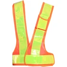 Retro-reflective vest Safety Reflective Belts High Visibility With Single Pocket