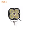 Manufacturer direct sale automobile bright new 40W genuine product korui motorcycle square working lamp 4 beads auxiliary spotli