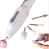 Portable Electric Nail Drill Nail Trimmer Manicure Pedicure with 5 different Nail Drill Bits Set