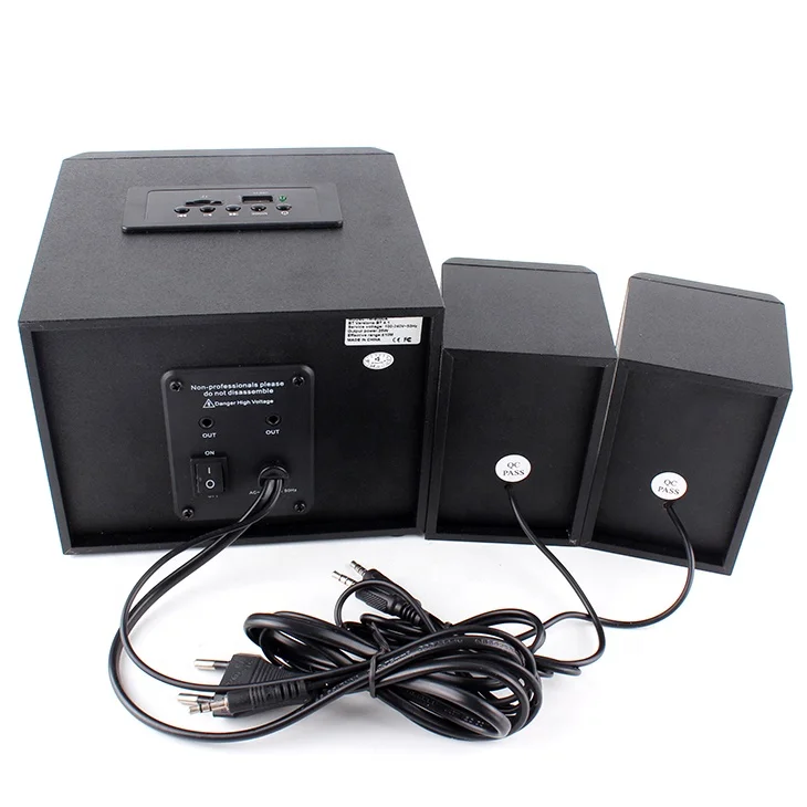 Kisonli High Quality Multimedia Digital USB PC Speaker System Bluetooths AC Powered 2.1 - ANKUX.COM