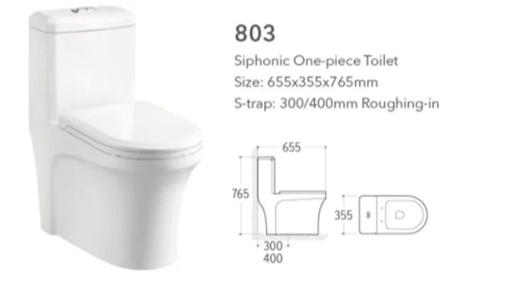 Sanitary Ware Bathroom Western ceramic Container White Color Toilet Modern Ceramic Toilet WC