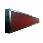 P10 outdoor full color led scrolling text board \ outdoor electronic message board \ soccer advertising led display