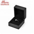 Custom Packaging Boxes Black Fold able Gift Magnetic Ring Box