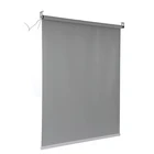 Blackout Window Roller Shades And Curtains Automatic Motorized Roller Blinds For Big Windows
