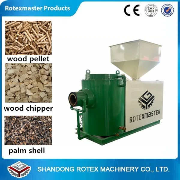 automatic power saver biomass wood pellet burner