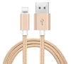 1M Length Nylon Braided Quick Charging 2.4A Fast USB Charging Data Cable for Type USB C Cable For iPhone X 8 7 6 Plus