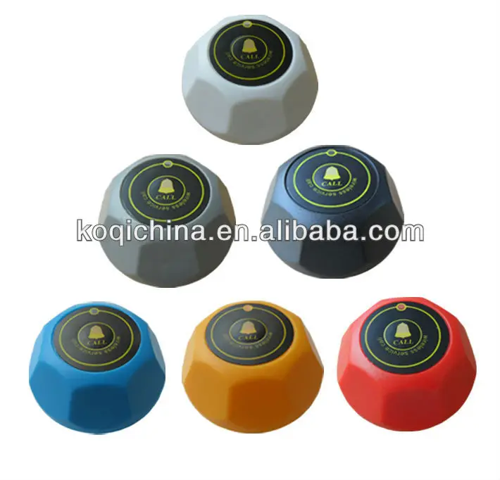 Radio sender paging wireless ruftaste k-m multi- farbe erh&auml;ltlich ein logo jede sprache akzeptieren - ANKUX Tech Co., Ltd