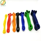 Private label elastic adjustable loop bands fitness equipment power for gyms