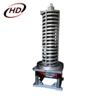Auger rotate vibrating screw elevator conveyor