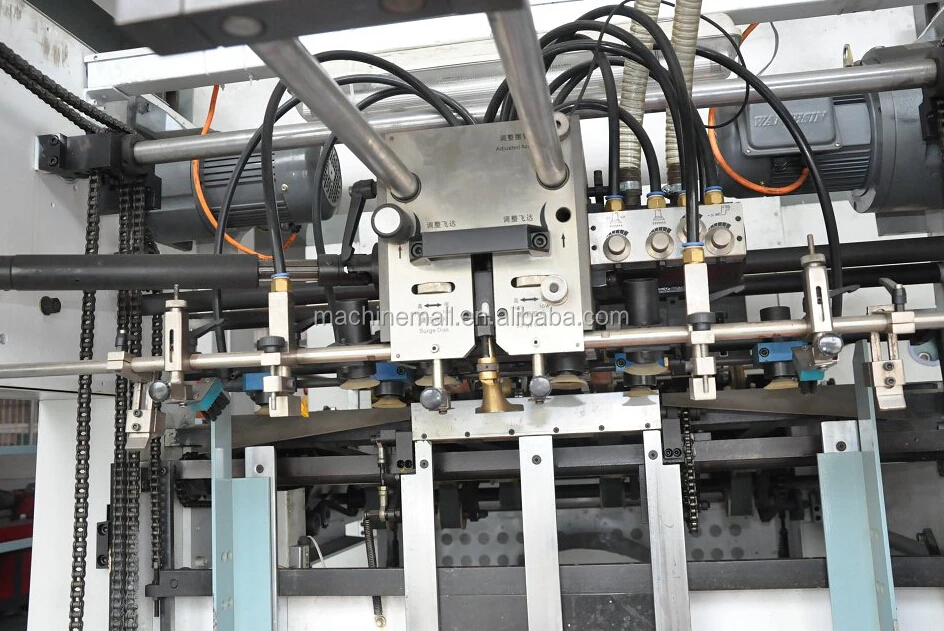 super grade semi automatic corrugated board printed box die cutting machine