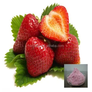 100% water soluble strawberry flavor powder fruit powder