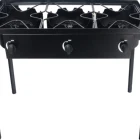 3 burners high pressure ring burner outdoor gas stove