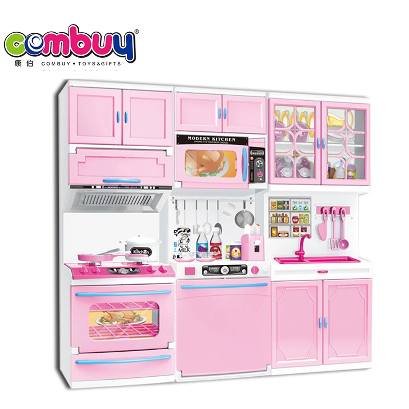 Kids Pretend Play Electric Tableware Toy Kitchen For Child Buy