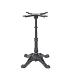 wood table top with cast iron table base coffee table