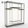 High End Garment Shop fittings Combination Display Clothes Hanging Stand Boutique clothes Shelf Display rack