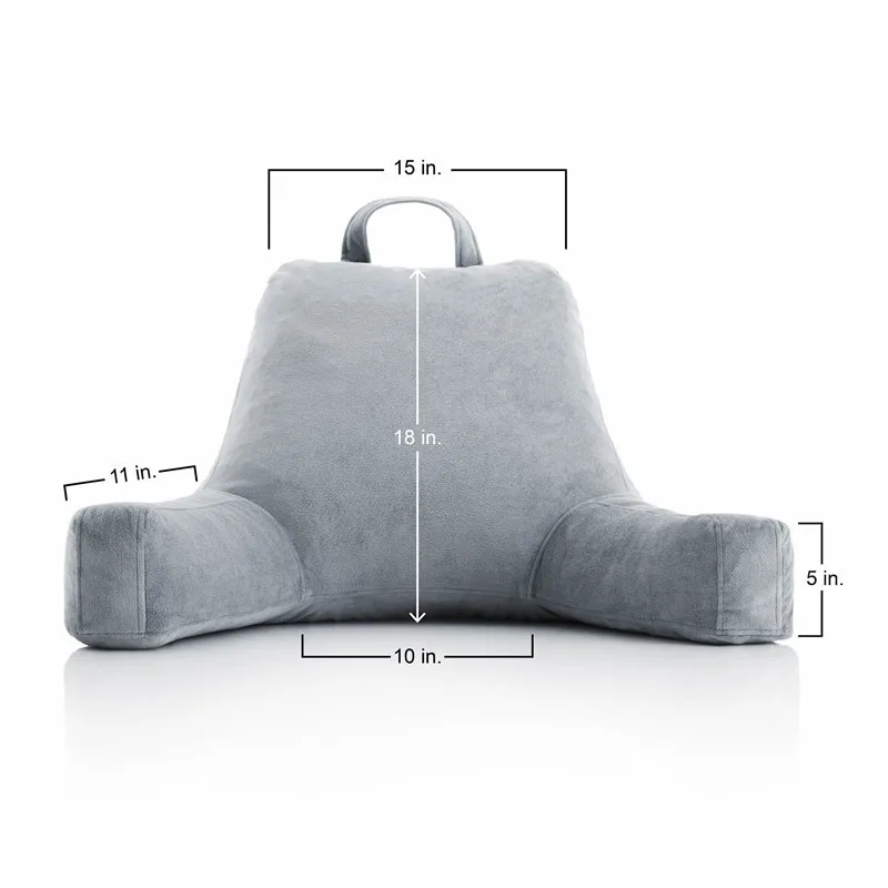 Bedding Shredded Foam Reading Pillow Armrest Back Head Support