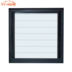 Electrical exterior aluminum shutter louver blinds/adjustable window shades