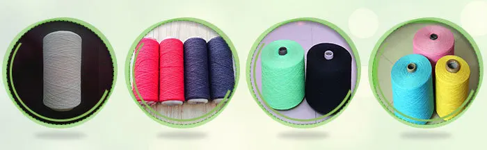 Reliable partner dyed yarn high tenacity knitting cotton sock yarn