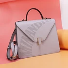 Letter MINANDIO Wholesale Customized High-end Lady Woman Genuine Leather Handbag Oem Italian For Ladies