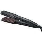 Wide straight and crimper plate hair straightener flat iron with factory price EPS805