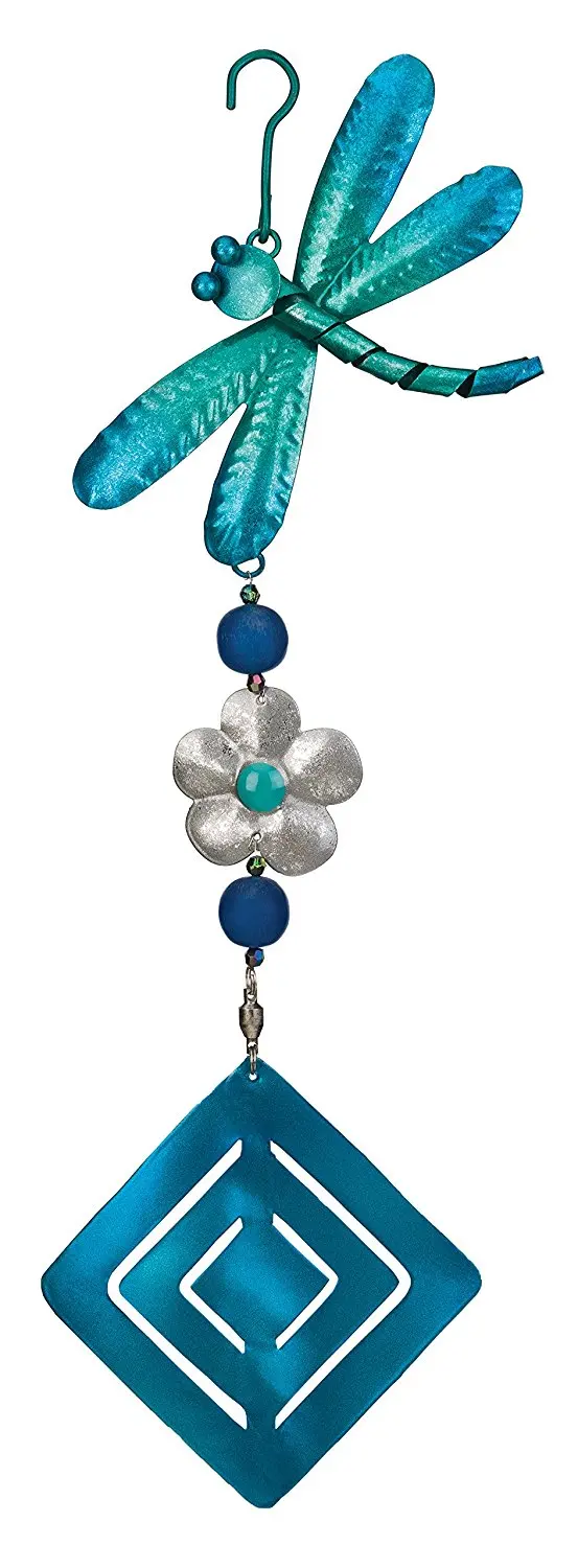 regal art & gift dragonfly twirly garden hanging ornament