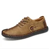 2018 Fashion Comfortable Loafers Men Shoes Quality Split Leather Shoes Men Flats Hot Sale Moccasins Shoes