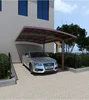 High Grade Easy DIY Elegant Aluminium/Solid PC Single Carport/Garages/Car Shelter