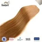 wholesale cheap good quality 100g paypal brazilian indian malaysian yaki virgin remy real human lighted hair extension