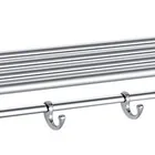 Wall mounted stainless steel chrome towel rack / towel shelf / towel rail