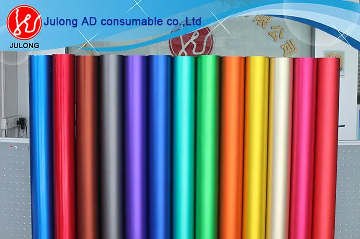 Hot sales Matt chrome car body wrap silver car wrap vinyl car decoration vinyl sticker with great price