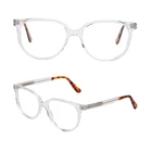 SRA209 new design optical clear acetate eye glasses frames