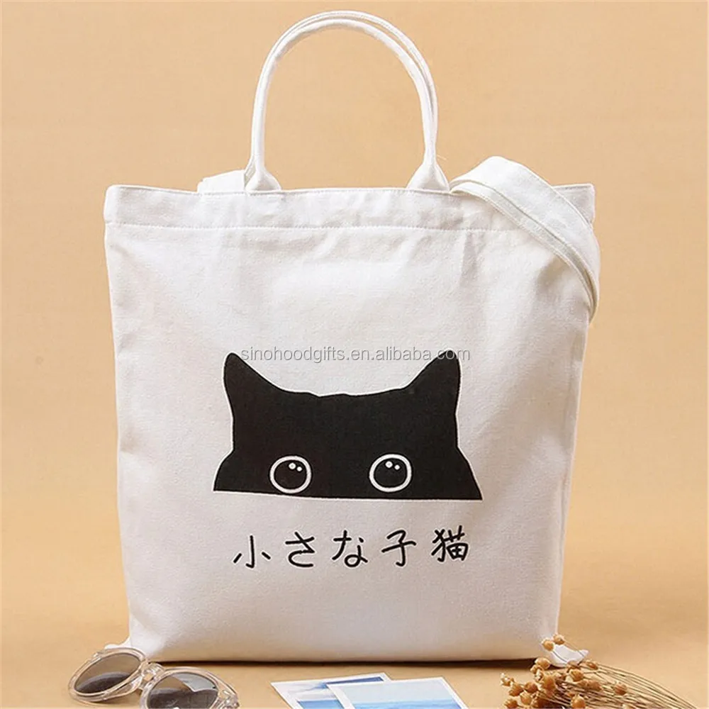100% Recycled Cotton Tote Bags Customized Print Canvas Bag Wholesale - Buy Canvas Bag Wholesale ...